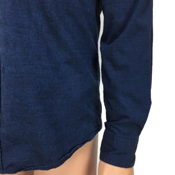 Volcom Chambray Long Sleeve Size Large - Picture 6 of 8